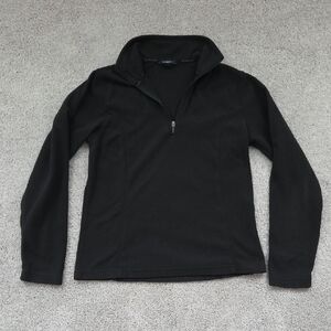 Lands' End Women's Black Zip Up